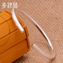 开口圆棍心经手镯